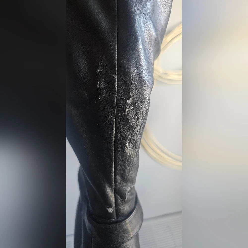 Nine West Black Over-the-Knee Riding Boots
